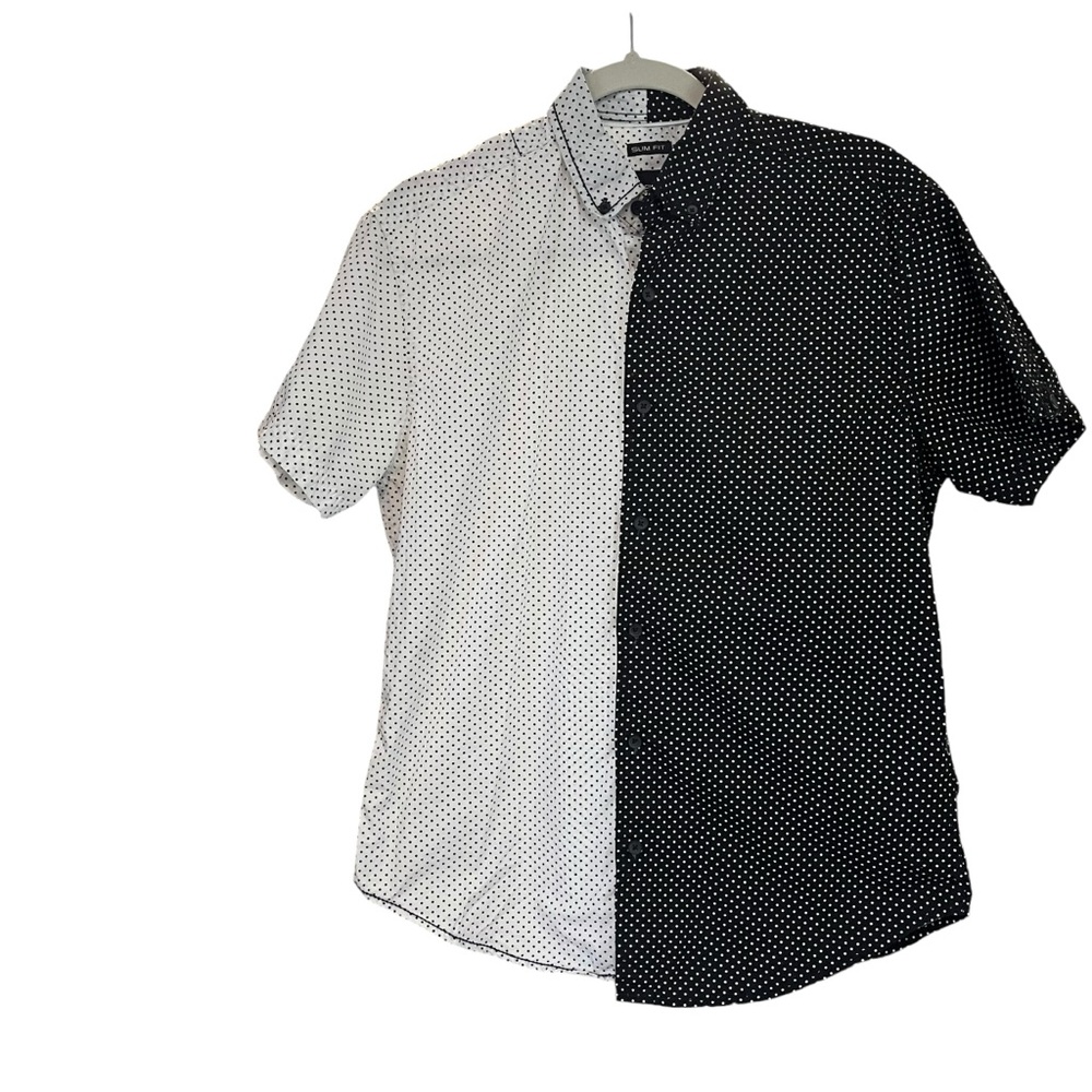 Drill Clothing Slim Fit Short Sleeve Button Down Cotton Shirt, Sz M - Picture 6 of 10